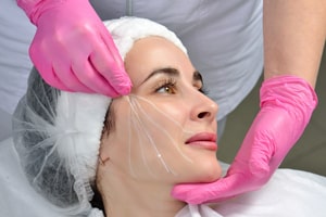Placement of tensor threads Tunisia - non-surgical facelift at a low price